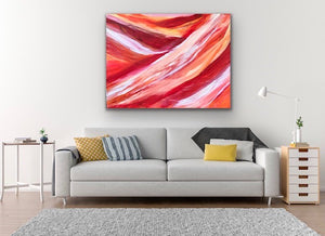SOLD | PRIVATE COLLECTION- "Euphoria": A Captivating Original Masterpiece on Canvas