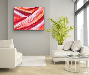 "Euphoria" Original Painting on Canvas "SOLD" - Hammer Time Art