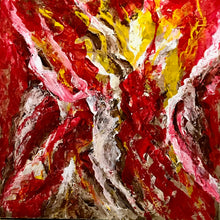 Load image into Gallery viewer, &quot;Fire of Life&quot; Original Acrylic Artwork on Canvas - Hammer Time Art