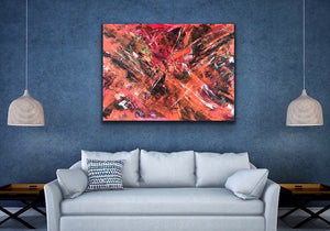 "Universe"  Original Painting on Canvas - Hammer Time Art