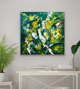 "World Garden" Original Artwork on Canvas - Hammer Time Art